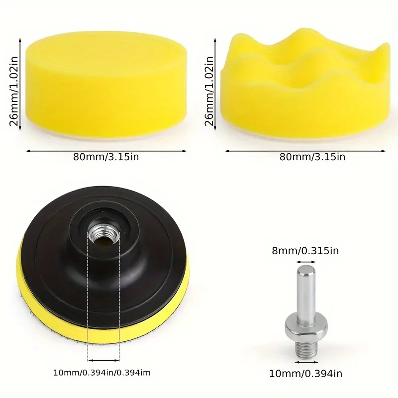 Ultimate Polishing and Buffing Kit for Automotive and Metal Surfaces