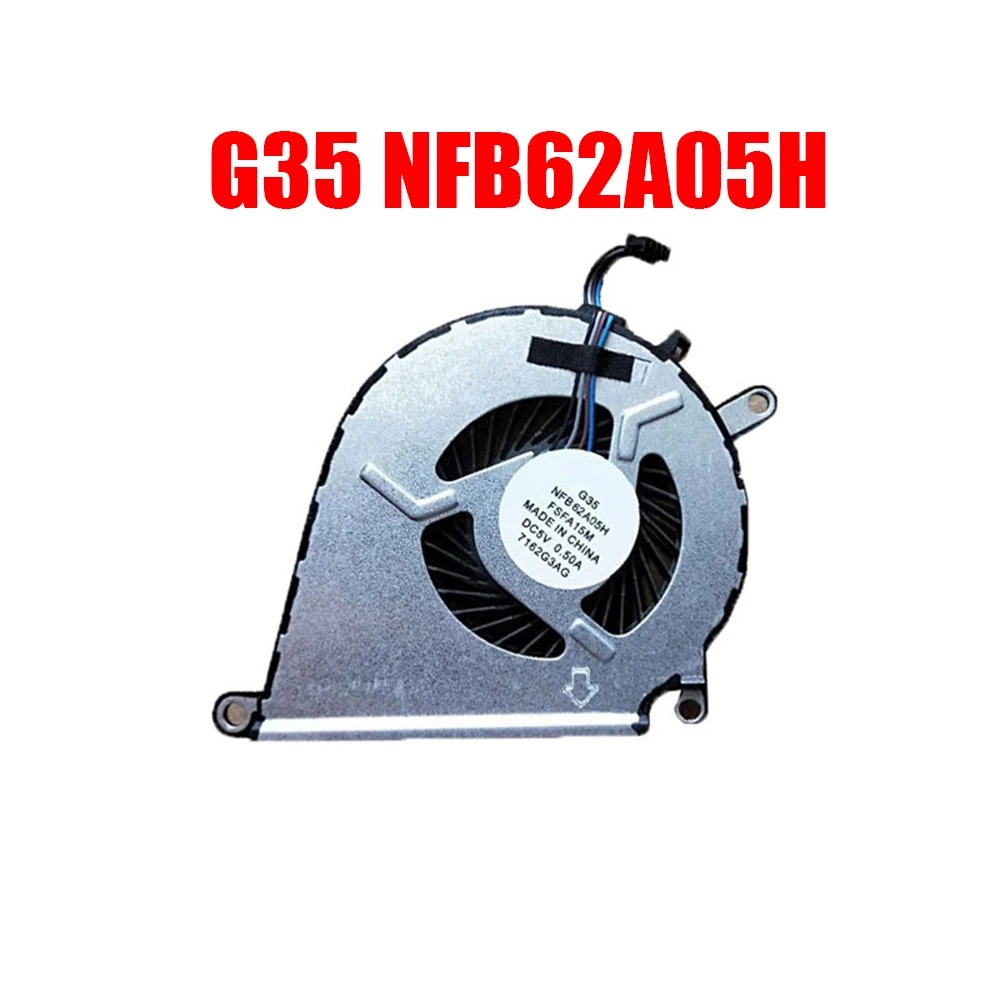 

Вентилятор ЦП для ноутбука Foxconn G35 NFB62A05H FSFA15M DC5V 0.5A 7162G3AG 6026A2AC