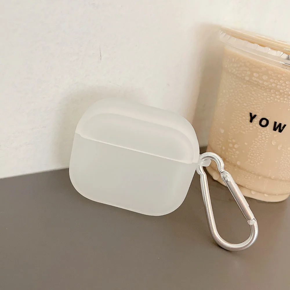 Matte Transparent Earphone Case for Apple AirPods Pro - Main Image