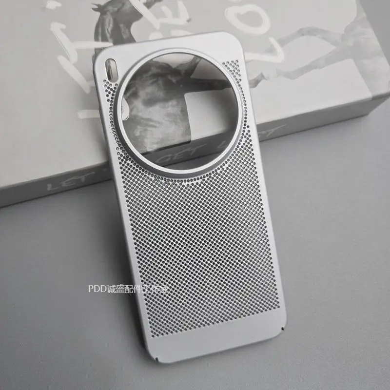 Sleek Heat-Dissipating Mesh Hard Phone Case - Light and Thin Fashion Shell Bumper