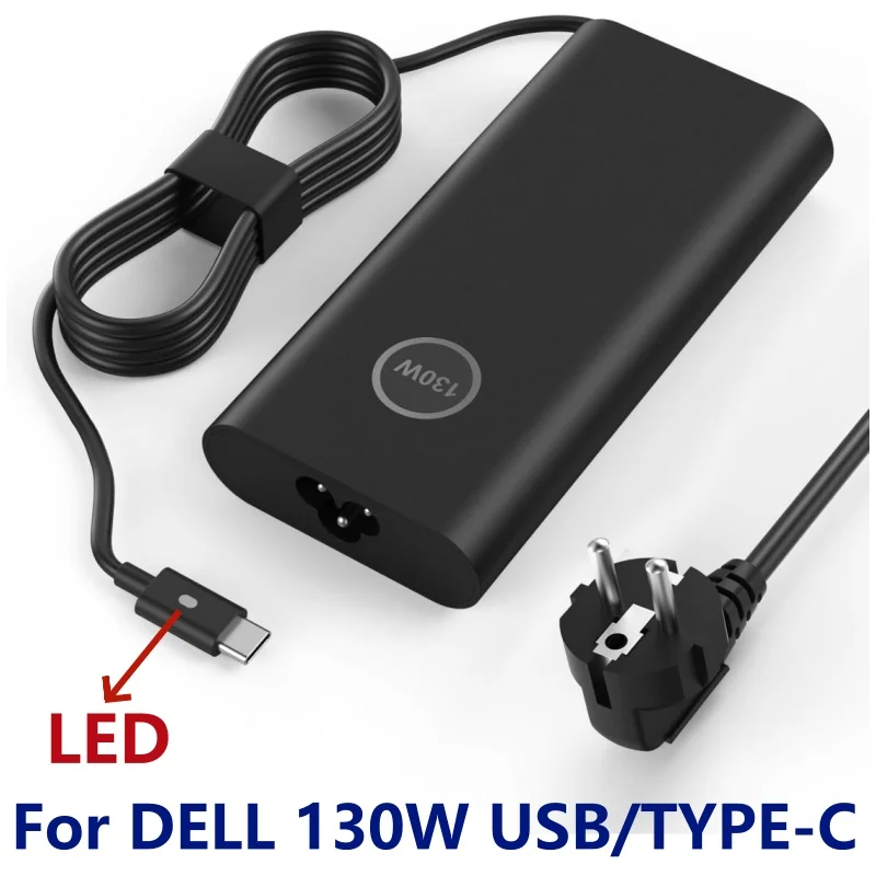 130W USB C Type C Power Adapter Laptop Charger 1