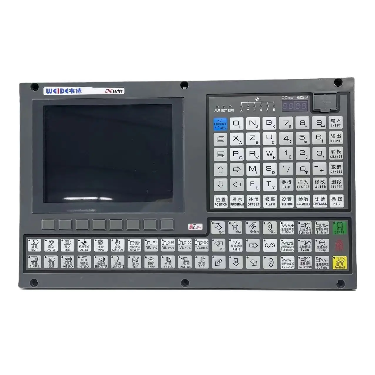 

Токарный станок Weide 980TPi, экономичный горизонтальный токарный станок с ЧПУ и автобусным типом Ethernet