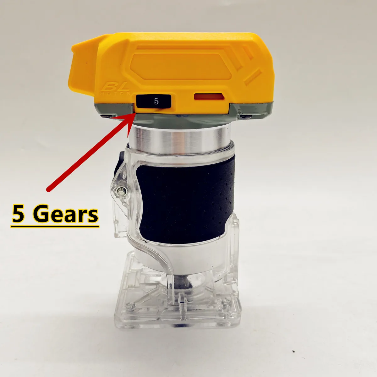 Brushless Trimming Machine Electric Trimmer Wood Router Woodworking Milling Engraving Slotting Power Tool For DeWALT 20V Battery