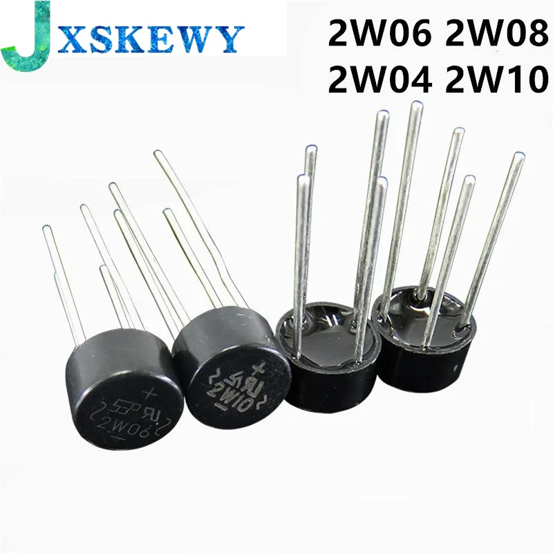 

Новый выпрямительный мост 2W10 2A1000V, замена 2W06 2W08 2W04, 20 шт./партия