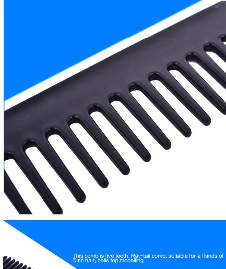 Esencial Conjunto De Peines De Maquillaje Negros