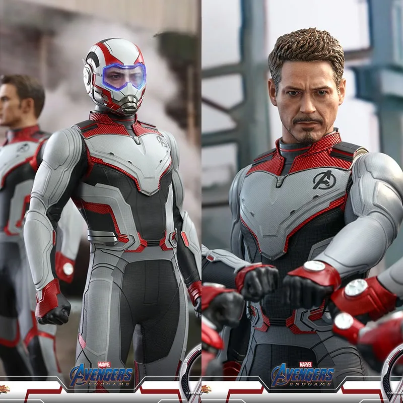 

New HOT TOYS HT MMS537 1/6 Tony Stark Iron Man Quantum Clothing Version Avengers End Game Marvel Movie Hobby Full Set Collection