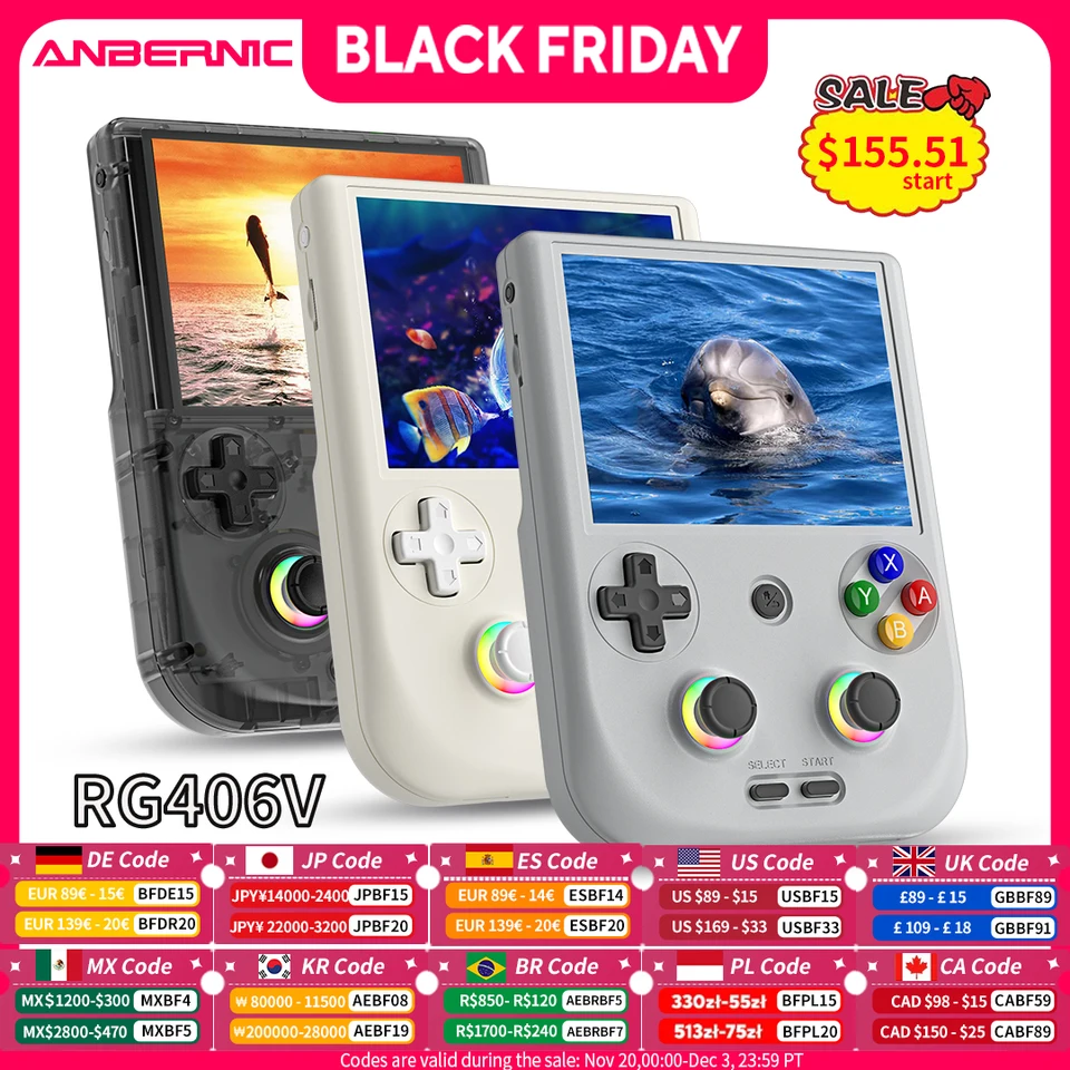 ANBERNIC RG 406V Handheld Game Console 4