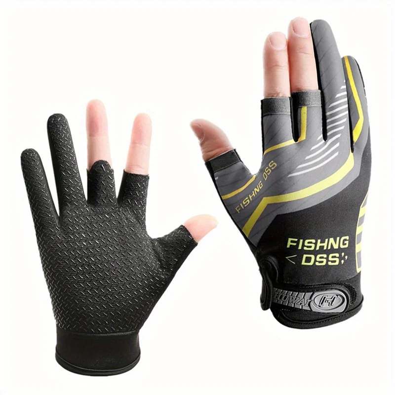 Description Picture 6 of itemAnti-Slip Fishing Gloves Wear-resistant Summer Outdoor Breathable Angling Cycling Sports Gloves Fishing Apparel