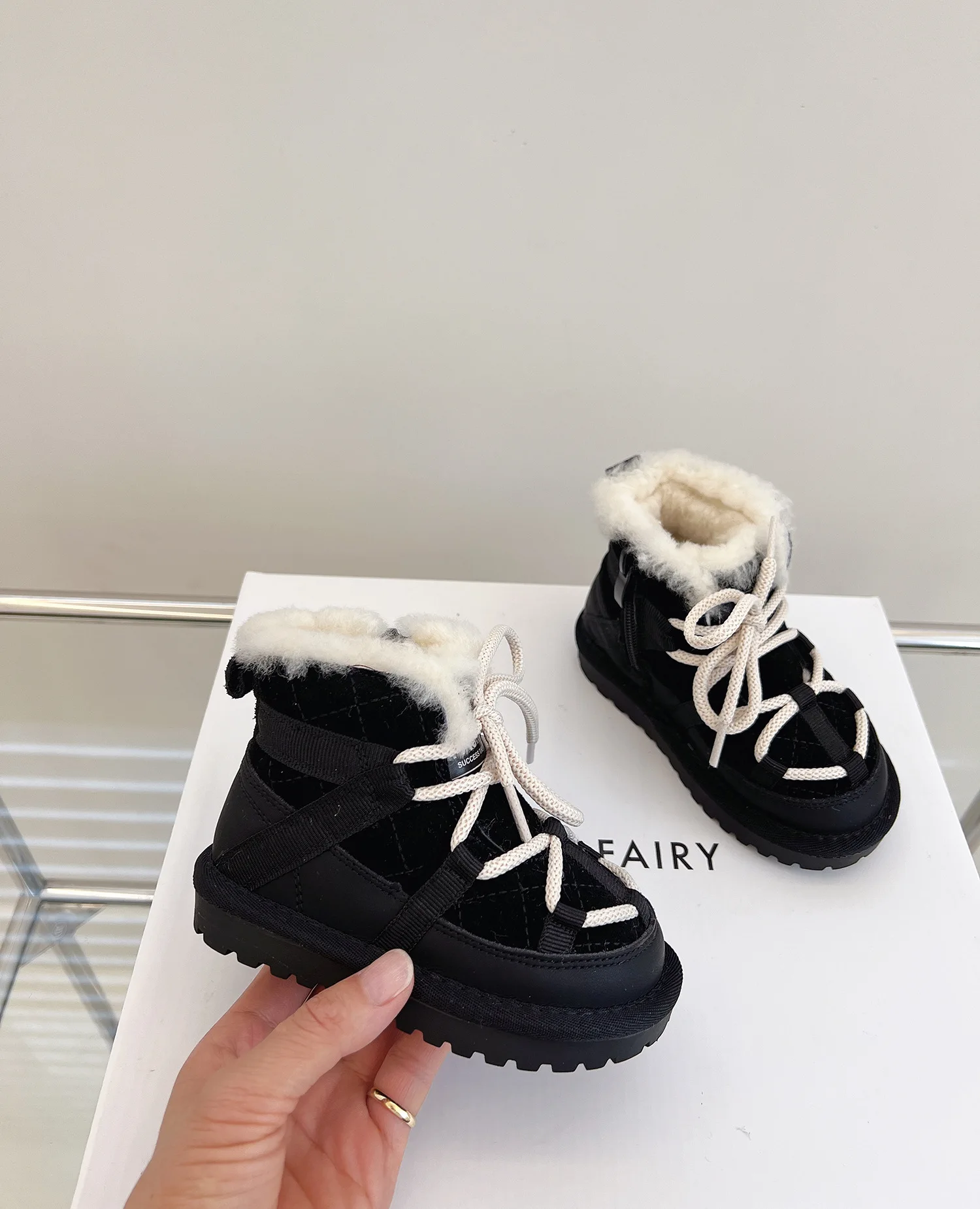 Bambino Cotone Suola Spessa Caldo Snow Boy Boot Ragazza Del Bambino Scarpa Casual Sneaker Зимние Ботинки Детские Botas_voghion.com