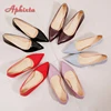 Aphixta 5cm Square Heels Patent Leather Red Pumps Shoes Woman Classics Pointed Toe Dress Official Pumps Party Plus Size 49 50 6