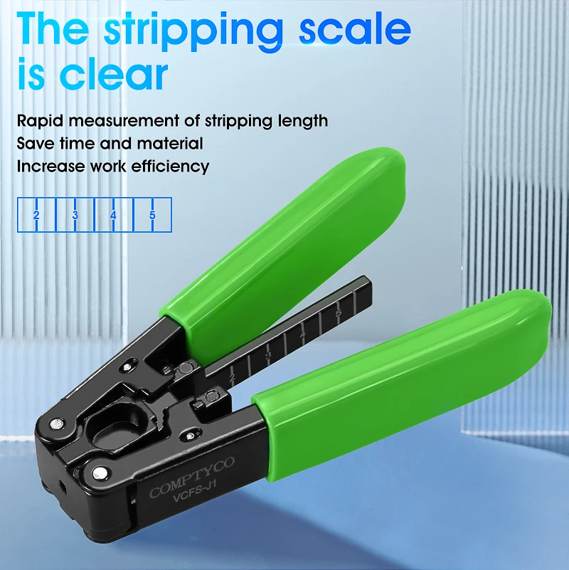 Optical Fiber Wire Stripper VCFS-J1 FTTH Cable Wire Stripper Plier Cutting Strip