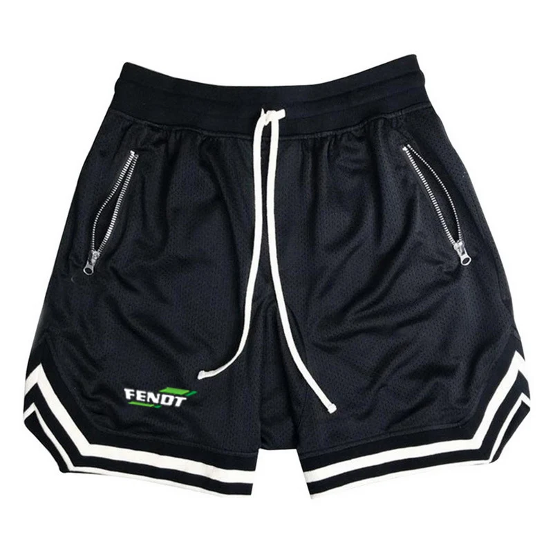 FENDT 2023 men's elastic waist summer new casual and comfortable breathable shorts sweatpants