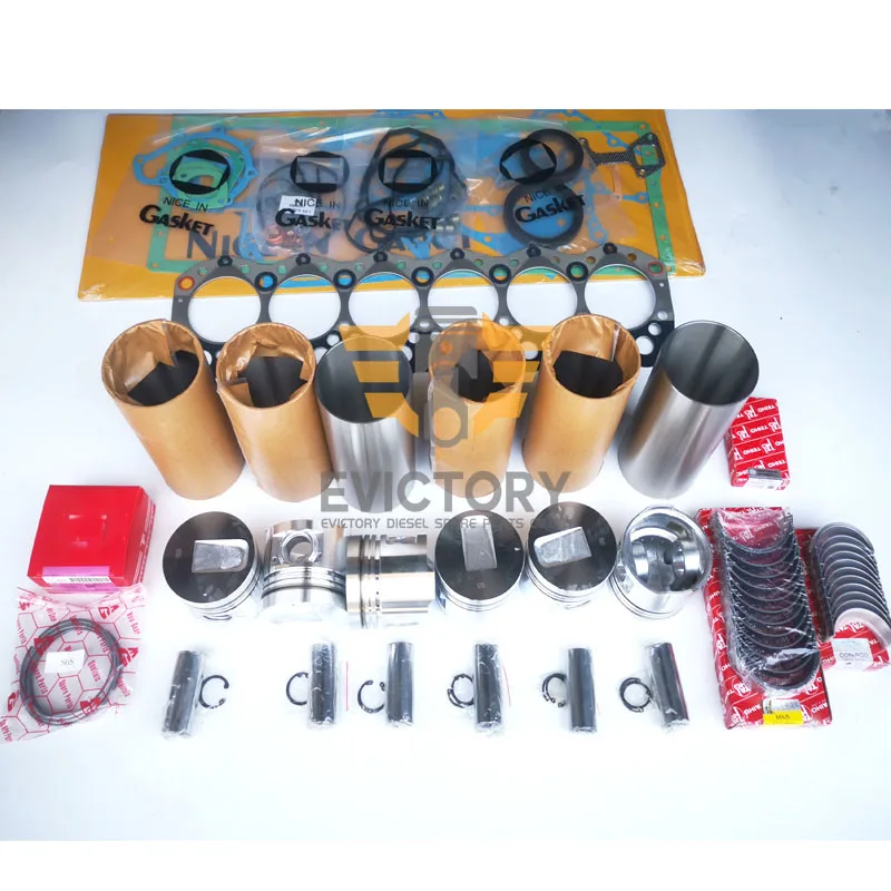 

For S6S overhaul rebuild kit + water pump + valve guide