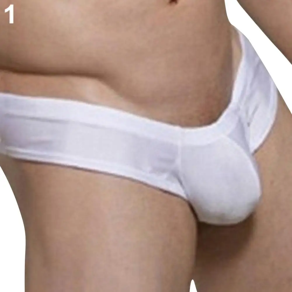 Man Low Waist Leakage Hip U Convex Design Underwear Men Briefs Sexy Thongs Men Boxer Ventil Mens Panties Underwears Breathable