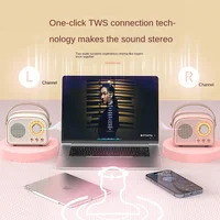Retro Mini Bluetooth Speaker DW21 Classical Music Player Sound Stereo Subwoofer Portable Decoration Speakers Home Music Player - Image 5