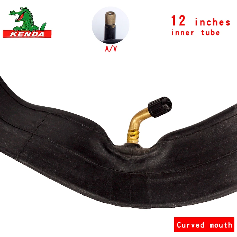 Kenda-Bicycle Inner Tube, Foldable Bike Tire, Cycling Accessories, Rubber Tube, AV for BMX, 12 in, 1/2*1.75*2-1/4