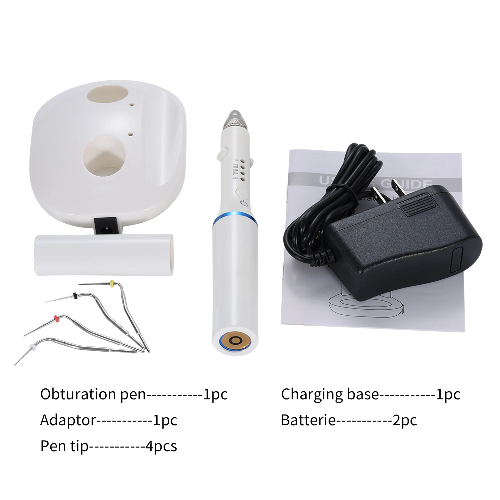 Dental Endo Gutta Percha Obturation System Heated Pen 2 Second Heating Double Charging/Simple /Tooth gum Cutter