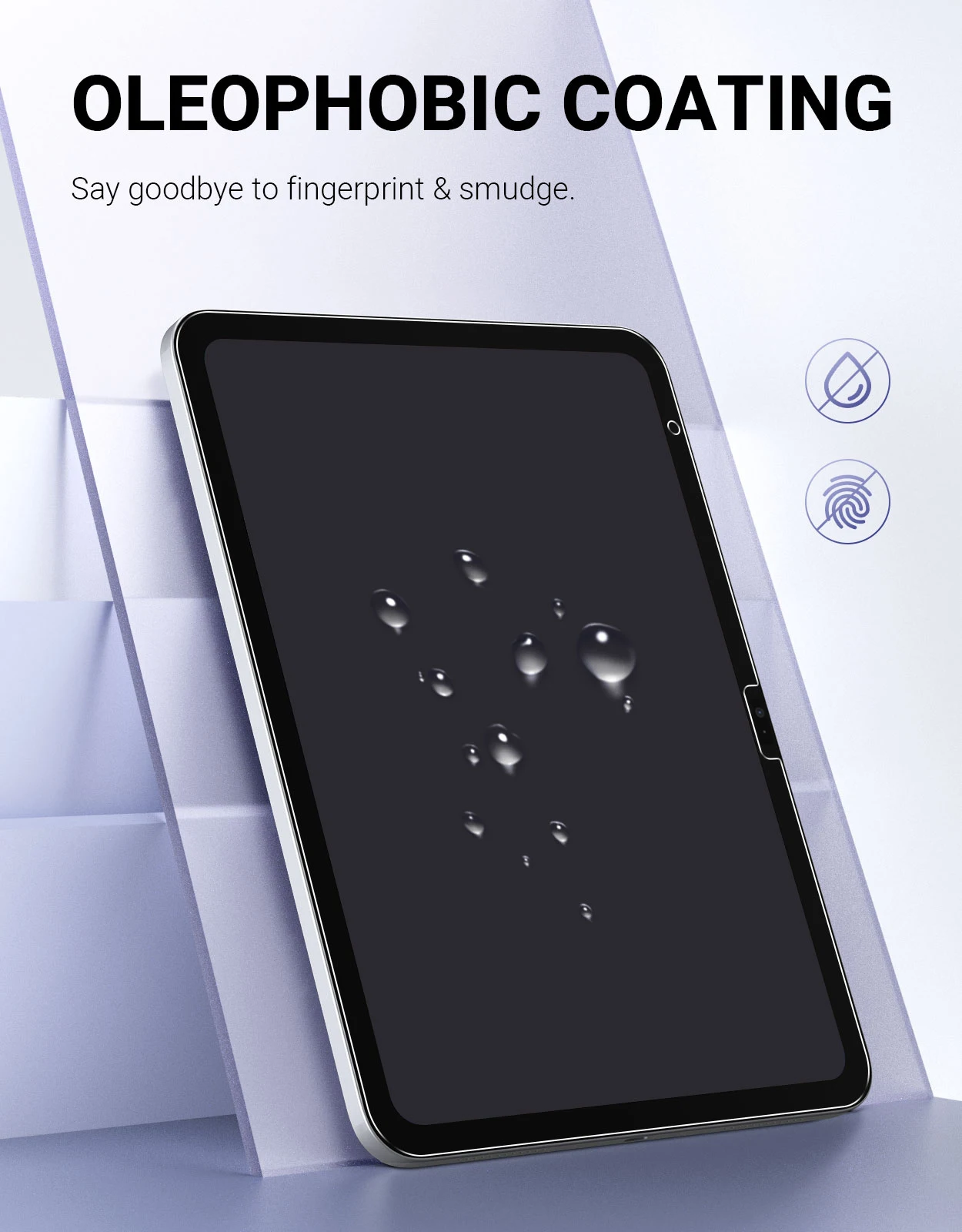 Dual Pack Anti-Scratch Screen Protector with Rounded Edges