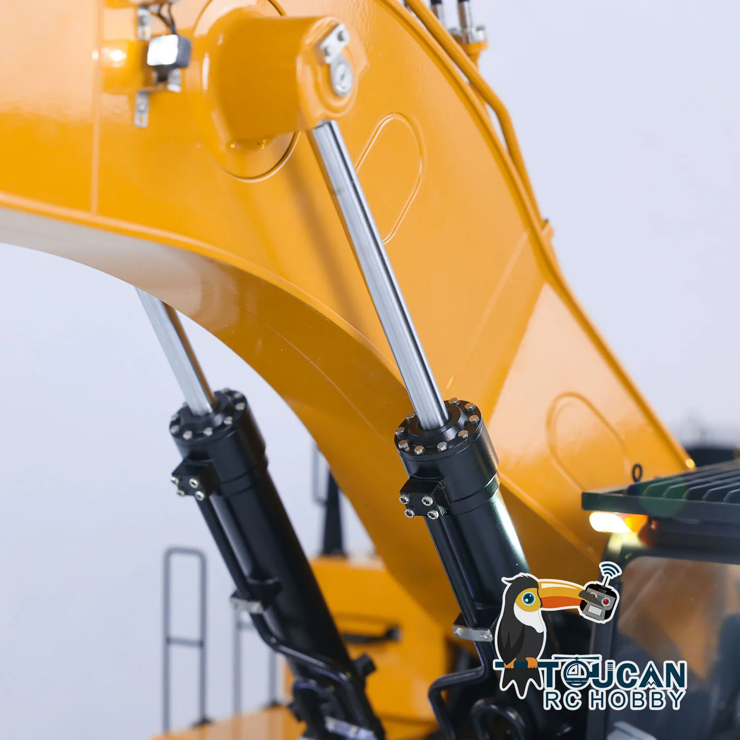 Se7e7da523240455a97e70dd24d0405bfy Kabolite 1/14 SY980H SANY wykończona metalowa hydrauliczna koparka RC K980 ciężka PL18 sterowanie radiowe Model koparki jako zabawki na prezenty