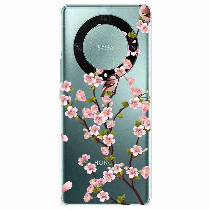 Transparent Cute Soft Silicone TPU Phone Case for Honor Magic 6 Lite 5G - Clear Protective Cover
