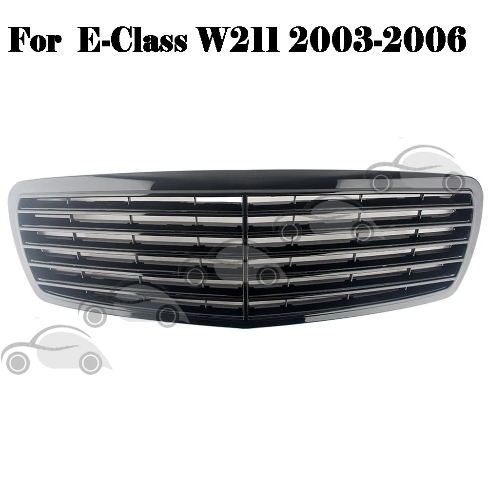 FRONT SPLITTER MERCEDES E W211 AMG FACELIFT Gloss Black, Our Offer \  Mercedes \ E Klasa \ W211 [2002-2009] Mercedes \ E Klasa \ W 211