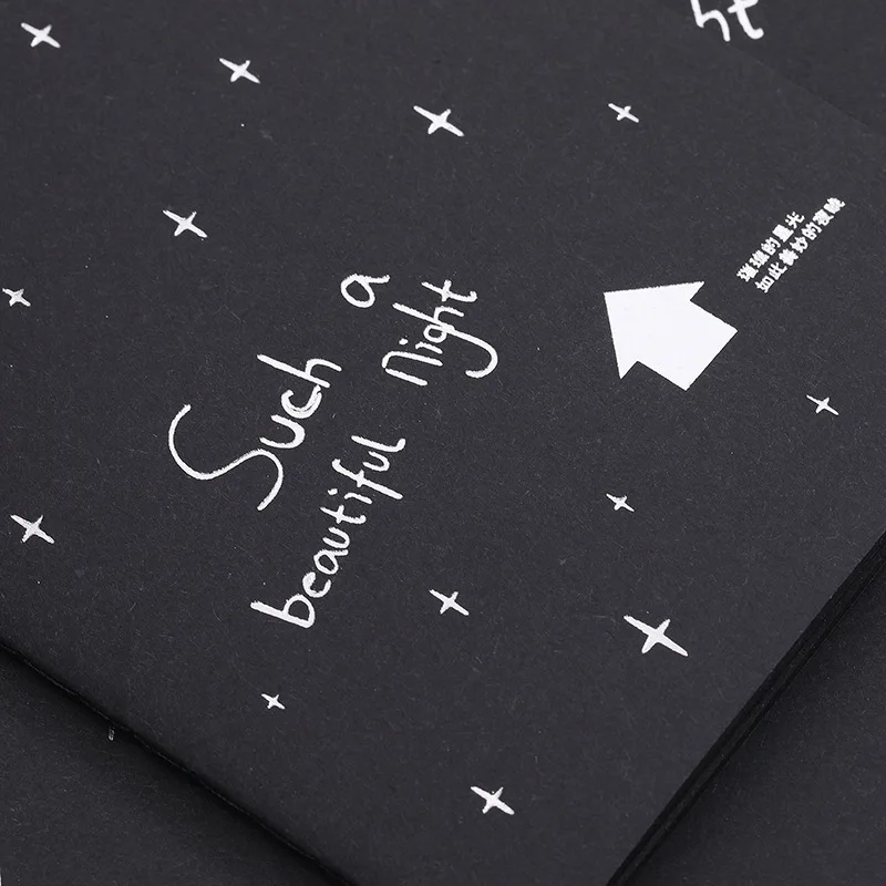 60 Page Sketchbook Diary For Drawing Painting Book School Gift Graffiti Sketch Office Notebook Paper Supply Black Cover student notebook coloring book