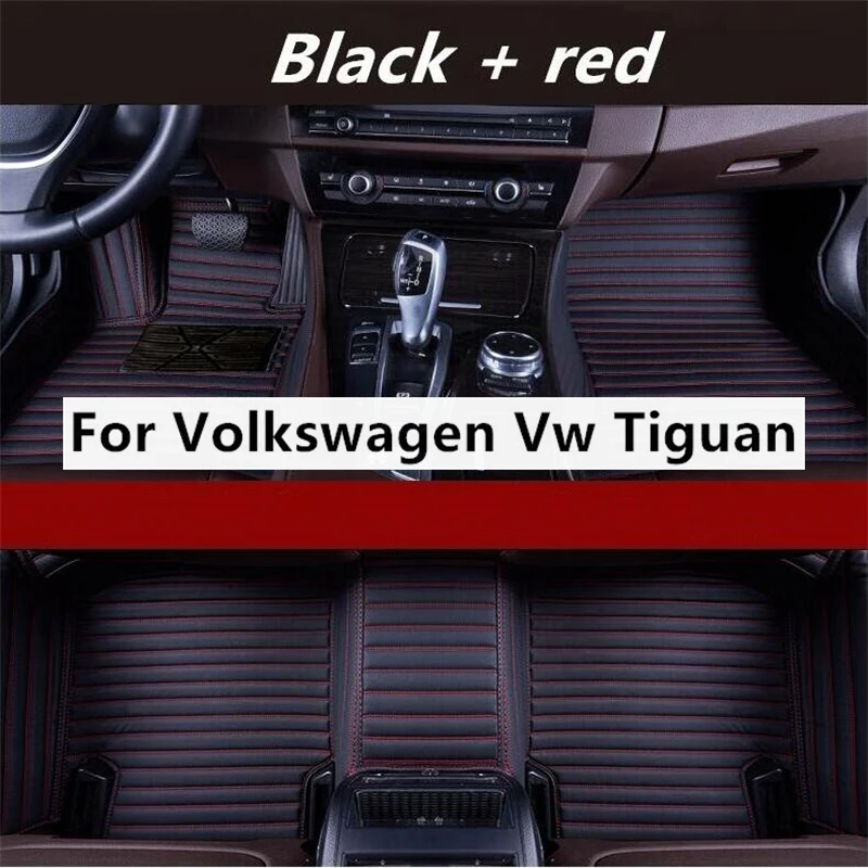 

Автомобильные коврики для Volkswagen Vw Tiguan 2017-2023 Touareg 2019-2023 2011-2018, аксессуары для интерьера