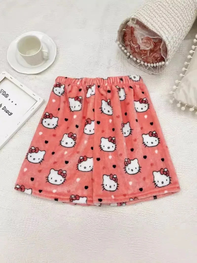2025 New Hello Kitty Pajama Pants Anime Loose Pants Cartoon Couple shortswear Women Leisure Home Trousers 6