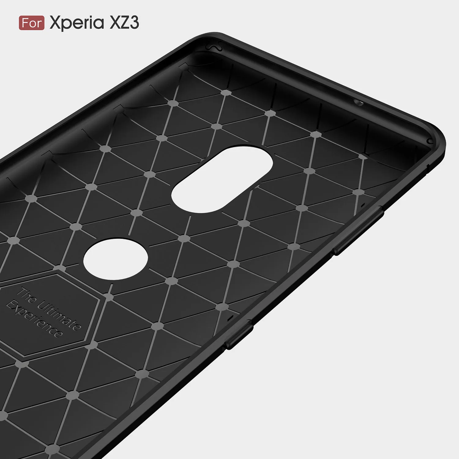 Premium Carbon Fiber Shockproof Phone Case - Sleek and Durable Back Cover