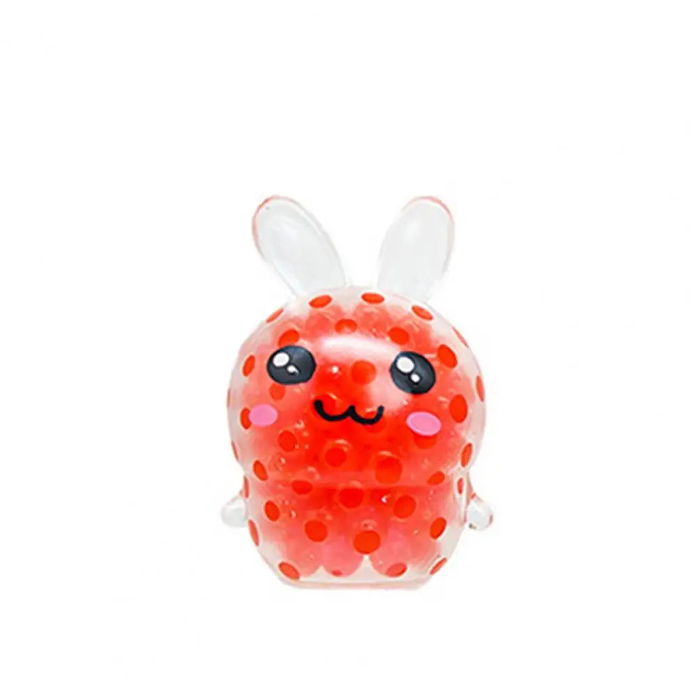 

Squeeze Pull Toy Easter Bunny Mini Squeeze Balls Stress Relief Fidget Toys for Kids Toddlers Easter Basket Stuffers for Boys