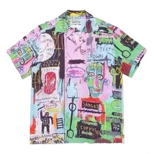  Black WACKO MARIA Shirt Men Women Best Quality Shirts Top Tees 