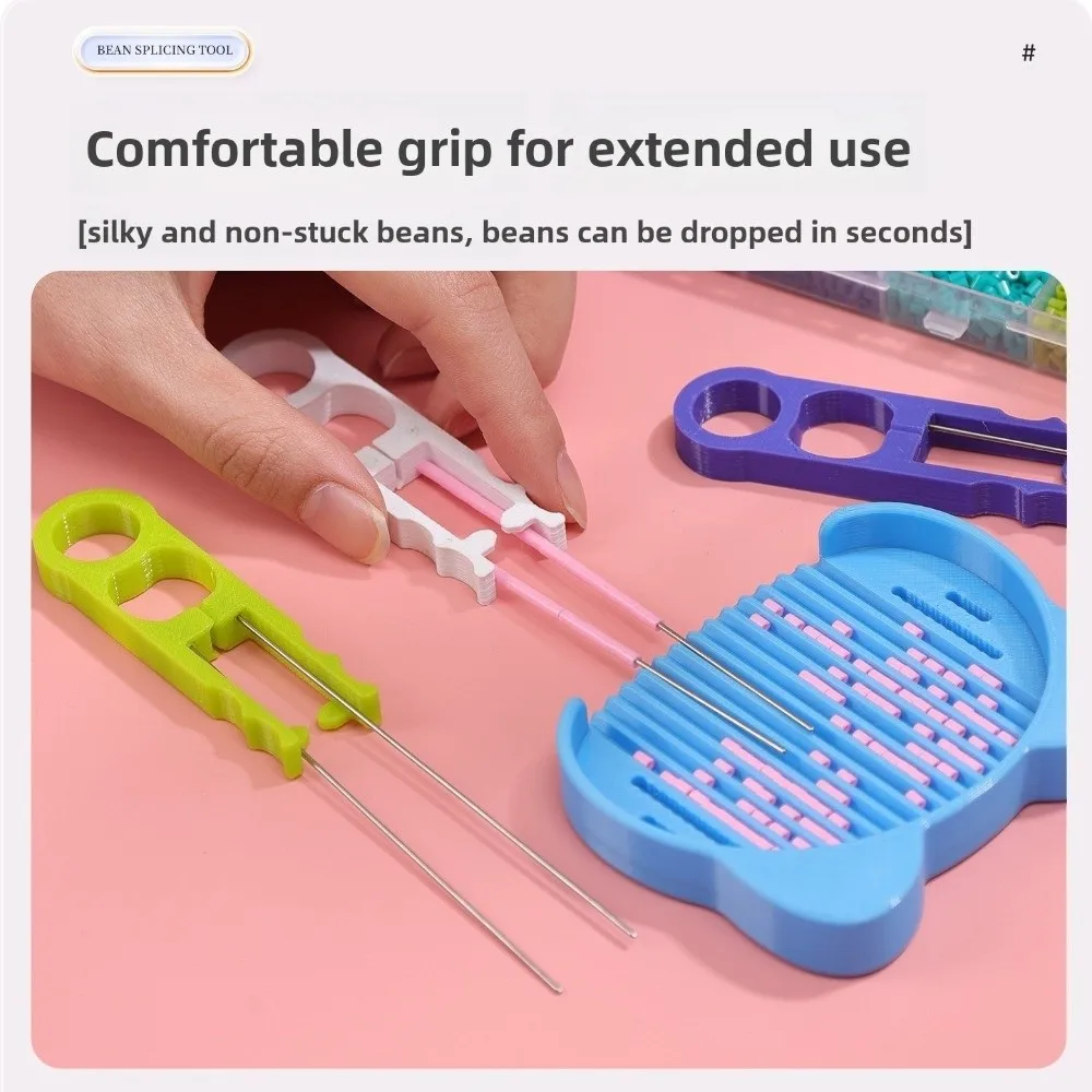 1pc DIY 다기능 콜라주 콩 클립 새로운 포인트 그립 콜라주 펜 핸드헬드 콜라주 비드 도구 공예 DIY 액세서리