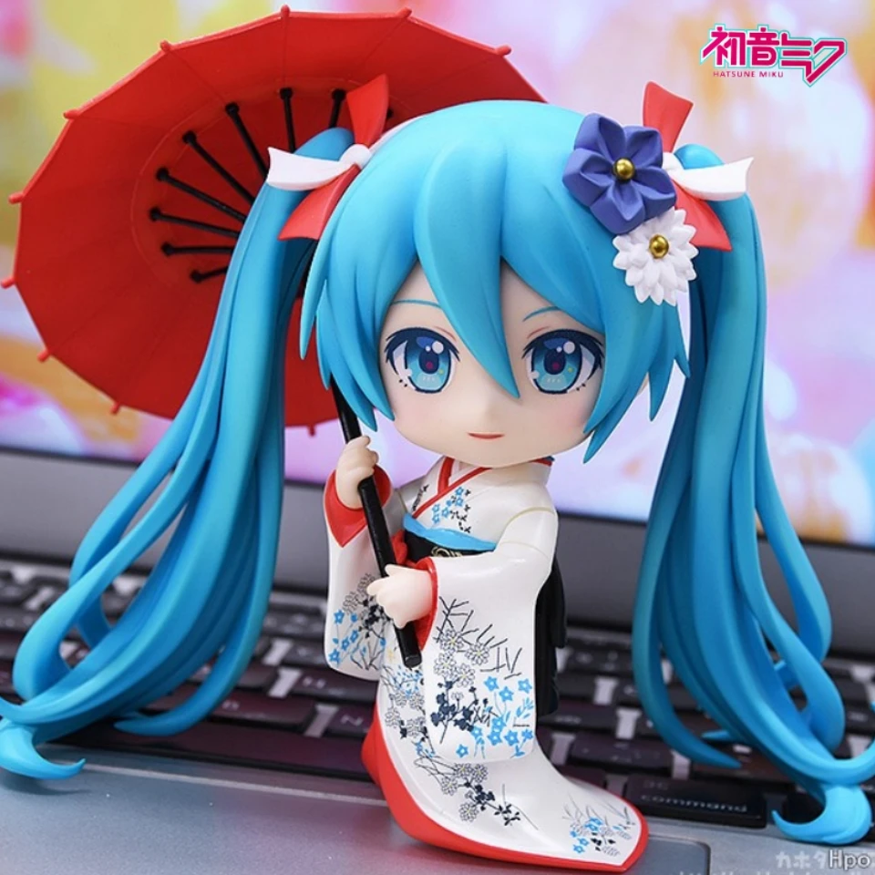 

Hot Good Smile Original Hatsune Miku Korin Kimono Ver. GSC Nendoroid 1427 Collection Model Action Anime Figure Toys Kwaii Doll