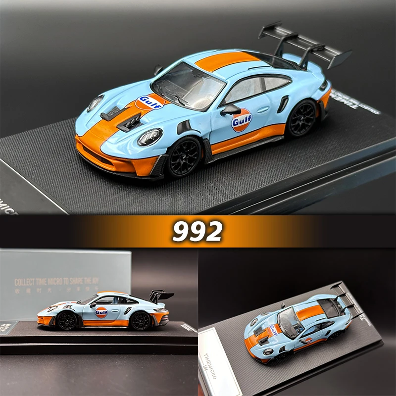 

TM в наличии 1:64 992 GT3RS коллекция литых под давлением моделей автомобилей, миниатюрные игрушечные машинки TimeMicro