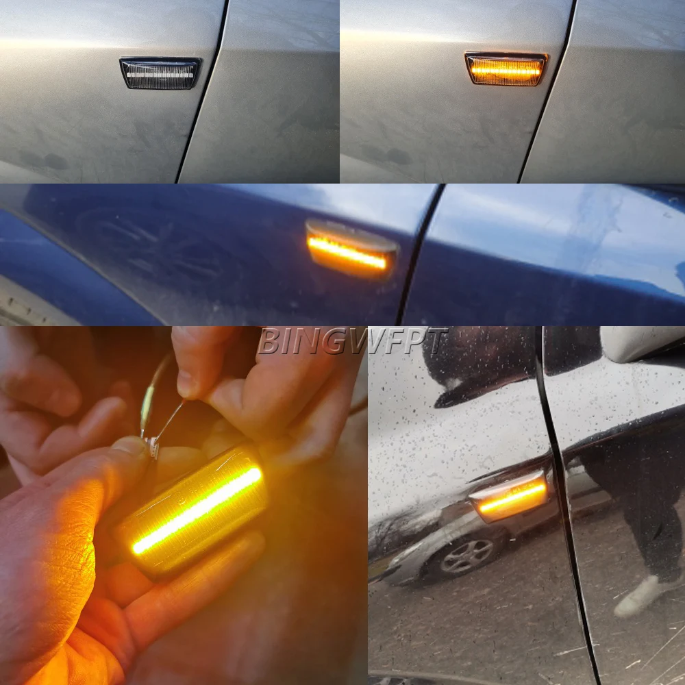 Clignotant Lampes Voiture FENDER Gauche & Droit Pièces Remplacement Verres  Fumés