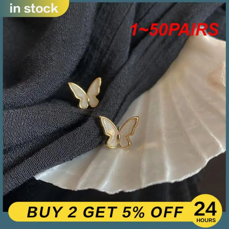 

1~50PAIRS Retro Style Vintage Style Earrings Comfortable To Wear Exquisite Silver Earrings Fashion Accessories Customer Loves