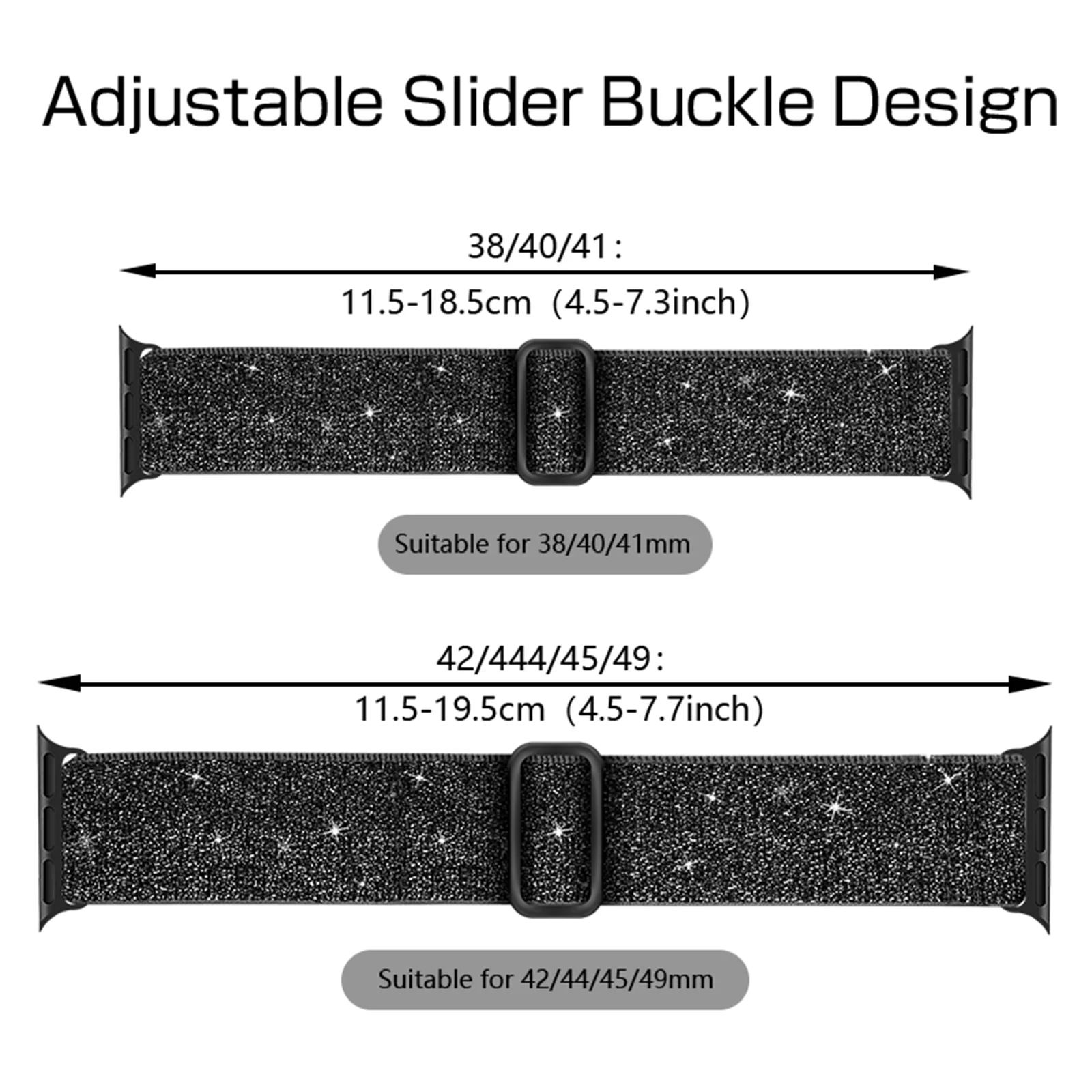 Adjustable Elastic Nylon Solo Loop Bracelet