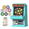 Nostalgic Mini Luck Play Machine Fruit Lottery Machine Toy Vintage Game Console Funny Fruit Luck Play Game For Kids Adults Gift 2