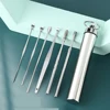 Various Ear Wax Remover Ear Cleaning Kit Ear Pick Earpick Ear Cleaner Spoon Care Ear Clean Tool for Baby Adults Ear Care Set 4