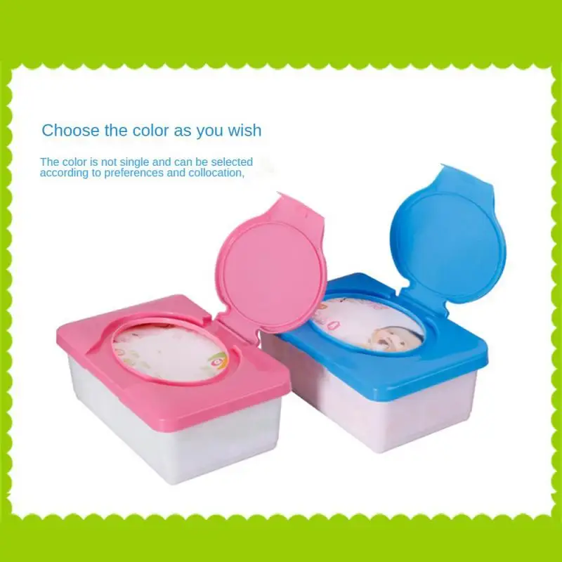 Smooth Bottom High Capacity Wet Tissue Box Suitable For Various Brands Of Baby Wipes With A Suction Capacity Of 80 Or Less. 3