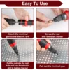 Household Rivet Nut Gun Converter Kit Removable DIY Nut Insert Nut Riveting Tool Cordless Electric Riveting Tool 5