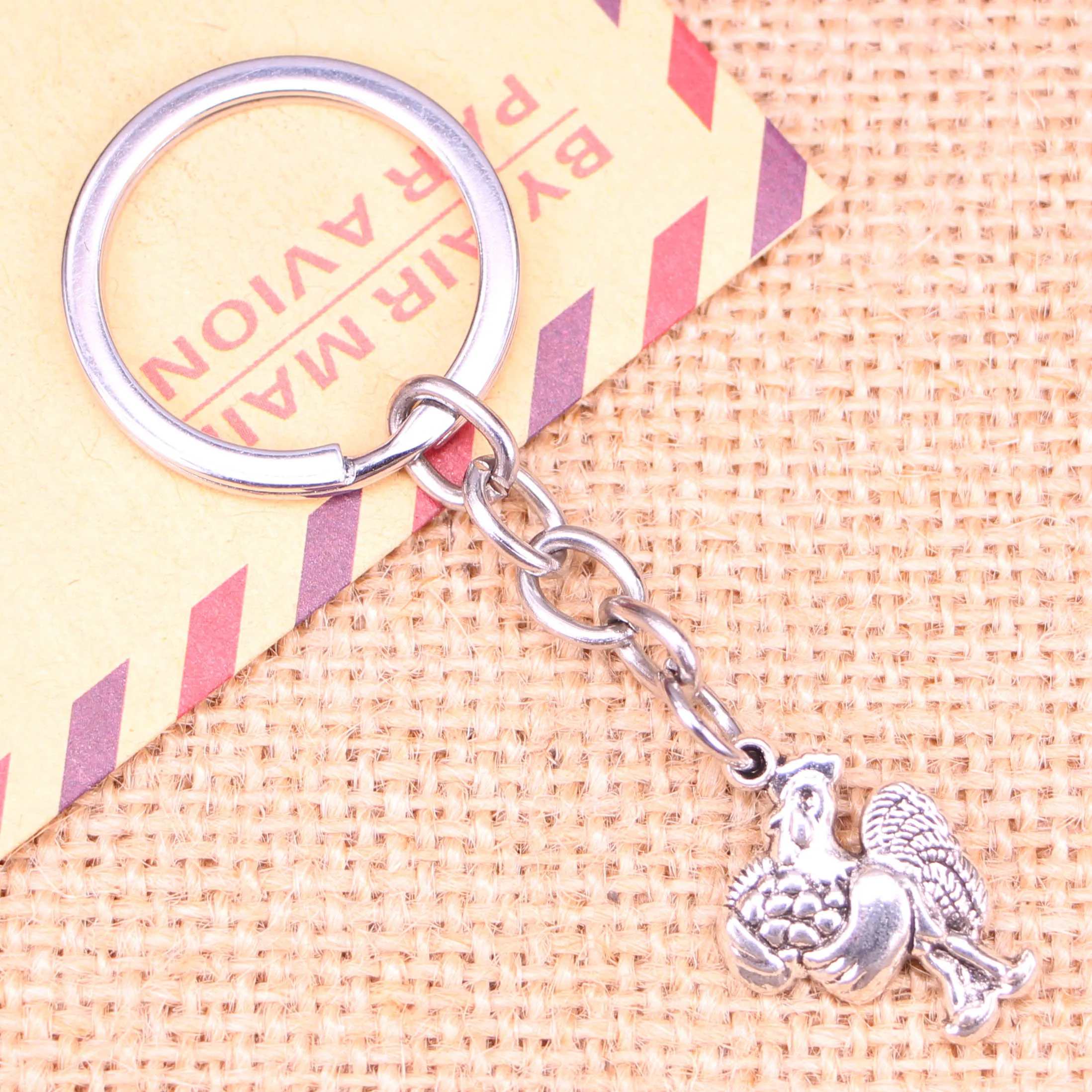 

20 шт., брелок для ключей, 23 х15 мм