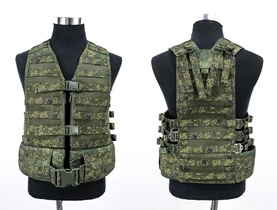 Russische dritte Generation Gen 3 6Sh117 PKM Schießkampfausrüstungsset Hüfttasche Granatentasche Walkie-Talkie-Tasche Magazintasche – Detail 4