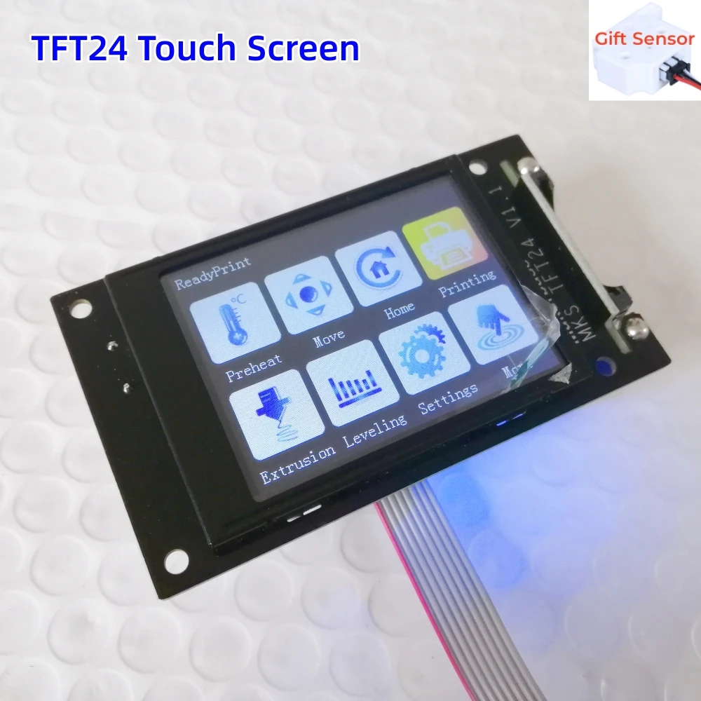 

3d printing TFT24 touch screen TFT 24 color display splash lcds TFT-WIFI part controller for MKS GEN L V2.1 Tinybee