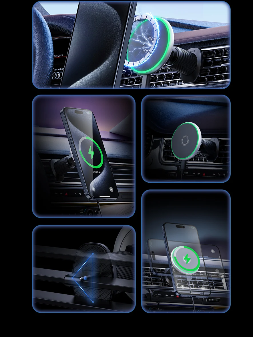 Für GMC Yukon 2021 2022 2023 2024, spezielle Auto-Aufbewahrungsbox mit Telefonhalterung, doppelte Telefonhalter, multifunktionale Aufbewahrungsbox – Detail 23