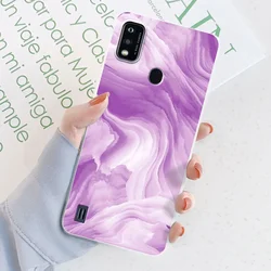 Sleek and Durable Silicone Soft TPU Phone Case - Protective Bumper Cover for ZTE Blade A51 (TM2076)