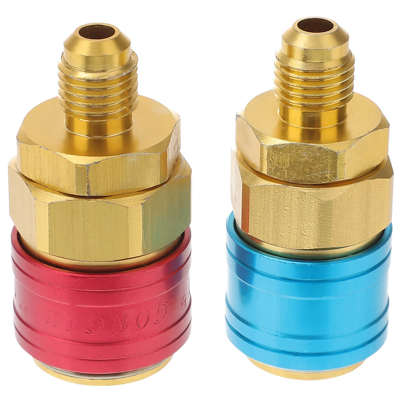 

R134A Auto Car Quick Coupler Connector Brass Adapter Deer Whistles For Car Conditioning Refrigerant Adjustable AC