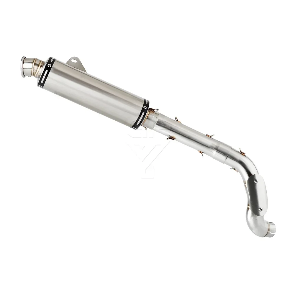 

For Yamaha Tenere 700 2019 2020 2021 2022 2023 T700 XTZ 700 Escape Slip-on Motorcycle Exhaust Mid Link Pipe with Muffler System