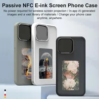 Smart NFC E-Ink Screen Phone Case For iPhone 17 16 15 14 13Pro Max 16/17 Plus Display Shockproof Protective Cover Photo Custom 6