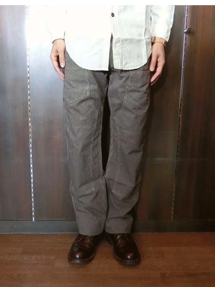 

Mei Mei's self-made worsted cotton casual trousers, vintage men's trousers